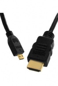 Micro HDMI (Type D) to HDMI (Type A) Cable For Lenovo IdeaTab A2109 - 6 Feet (Package include a HandHelditems Sketch Stylus Pen)