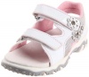 Naturino 294 Sandal (Toddler/Little Kid),Lacca/Rete Bianco/Argento,28 EU (10.5 M US Little Kid)