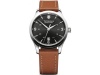 Victorinox Swiss Army Men's 241475 Alliance Black Dial Brown Strap Watch