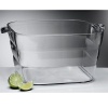 Square 13 In. Clear Acrylic Plastic Ice (Party) Tubs