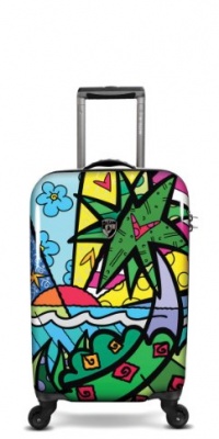 Heys USA Luggage Britto Palm 22 Inch Hardside Carry-on Spinner