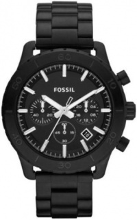 Fossil Keaton Stainless Steel Watch Black