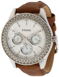 Fossil Women's ES2996 Stella Tan Leather Watch