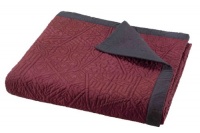 Natori Samarkand King Coverlet, Black/Cordovan