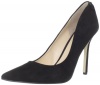 Enzo Angiolini Women's Cimino Pump,Black Suede,7.5 M US