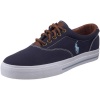 Polo Ralph Lauren Men's Vaughn Sneaker,Navy,10.5 M US