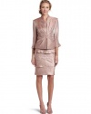 Jessica Howard Women's Rosy Mob Jacket Dress