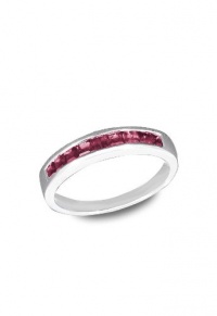 Effy Jewlery Sterling Silver Ruby Ring, .90 TCW Ring size 7