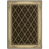 Nourison Ashton House Diamond Area Rug - Brown Size - 9.6 x 13 ft.