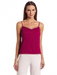 Calvin Klein Women's Naked Glamour Camisole, China Berry, Small