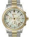 DKNY Chronograph Two-tone Bracelet Mother-of-pearl Dial Women's watch #NY8061