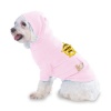 VOLUNTEER LADY CHASER PATROL Hooded (Hoody) T-Shirt with pocket for your Dog or Cat Size SMALL Lt Pink