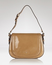 Endlessly wearable, this kate spade new york shoulder bag shines on with every outfit, crafted of glossy patent leather.