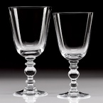 A charming and sensible glass for everyday and formal use. Sturdy with a classical shaped bowl and stem. Also available with coloured Goblets to create a fun table setting.