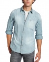 Scotch & Soda Men's Japanese Chambray Shirt