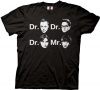 THE BIG BANG THEORY -- DR. & MR. FACES -- MENS TEE