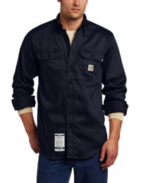 Carhartt Men's Flame Resistant Work Dry Lightweight Twill Shirt