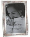 Reed & Barton Pink Mother of Pearl Silver Plated 4 by 6 Picture Frame