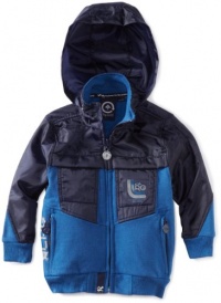 LRG - Kids Boys 8-20 City Clouds Track Jacket, Blue, Medium