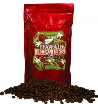 Hawaii Roasters 100% Kona Coffee, Dark Roast, Whole Bean, 14-Ounce Bag