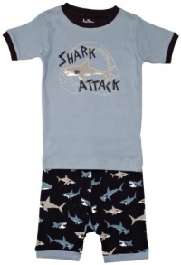 Hatley Boys 2-7 Short Pajama Set, Sharks, 5