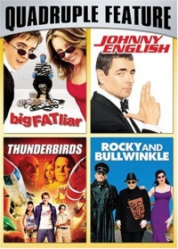 Family Fun Pack Quadruple Feature (Big Fat Liar / Johnny English / Thunderbirds / Rocky and Bullwinkle)