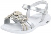 Stride Rite SRT PS Rosie Sandal (Toddler/Little Kid),Silver/Gold,9.5 W US Toddler