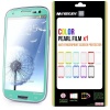 SQ1 [Mercury] Matte Finish Color Screen Protector Compatible with Samsung Galaxy S3 (Turquoise / Mint) [Revised Version]