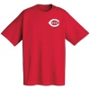 Cincinnati Reds Official Wordmark Short Sleeve T-Shirt, Red