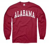 Alabama Crimson Tide Crimson Arch Long Sleeve T-Shirt