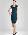 The REISS Ilda dress is tailored to perfection and fit to flatter--with contoured seaming and a form-fitting pencil skirt, curves are flaunted in the most classy of ways.