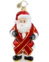 Christopher Radko Charity Claus Aids Awareness Ornament