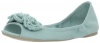 Report Women's Ricci Ballet Flat,Aqua,7 M US