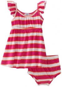 Splendid Littles Baby-girls Infant Scarf Stripe Dress, Sugar, 18-24 Months