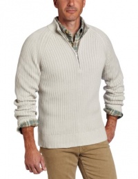 Alex Stevens Men's Ribbed Qzip Mock Neck Sweater