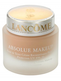 Named one of the 75 Best New Beauty Products in Town & Country magazine. Absolute Replenishing Cream Makeup SPF 20. This luxurious, cream makeup replenishes your skin for a look that is radiant, and absolutely ageless. Innovative Color Clarity System provides smooth, even-toned complexion with full coverage. Exclusive Absolue bio-network helps revitalize and restore skin elasticity. Decadent texture comforts skin with deep hydration. 