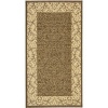 Safavieh Courtyard Collection CY2727-3409 Chocolate and Natural Indoor/ Outdoor Area Rug, 2-Feet 7-Inch by 5-Feet