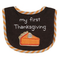 Luvable Friends Thanksgiving Drooler Bib, First