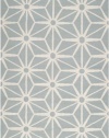 Area Rug 2x3 Rectangle Contemporary Cloud Blue Color - Surya Fallon Rug from RugPal