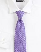 Handsomely crafted medallion-print silk tie.SilkDry cleanMade in Italy