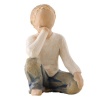 DEMDACO Willow Tree Figurine, Inquisitive Child