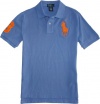 Polo Ralph Lauren Boy's Big Pony Polo (Medium 10/12, Blue Mist)