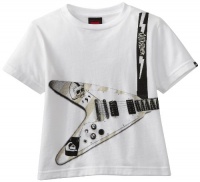 Quiksilver Boys 2-7 Flying V Kids Tee, White, 2T