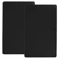 Reston Lloyd Rectangular Stove Burner Covers, Set of 2, Black