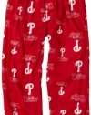 MLB Infant/Toddler Boys' Philadelphia Phillies Printed Pant, Red, Large (4T)