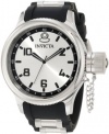 Invicta Men's 1435 Russian Diver Silver Dial Rubber Watch