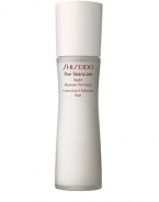 A multi-action nighttime revitalizer that counteracts signs of daytime damage and delivers intensive hydrating benefits to skin while you sleep. Restores softness, smoothness, and a healthy-looking glow. Recommended for normal and combination skin. Smooth over face each evening after cleansing and balancing skin. 2.5 oz.Call Saks Fifth Avenue New York, (212) 753-4000 x2154, or Beverly Hills, (310) 275-4211 x5492, for a complimentary Beauty Consultation. ASK SHISEIDOFAQ 