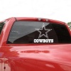 Dallas Cowboys 18x18 White Decal Logo