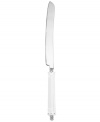 Cut the cake with the elegant Lenox Bliss cake knife. Wedding-white porcelain laced with frilly raised detail and sparkling accents gets happy couples off to a sweet start.