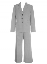 EVAN PICONE Cambridge 2PC Jacket/Pant Suit-SILVER-16P